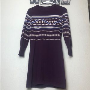 Free People Hot cocoa sweater dress small